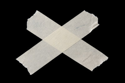 black background