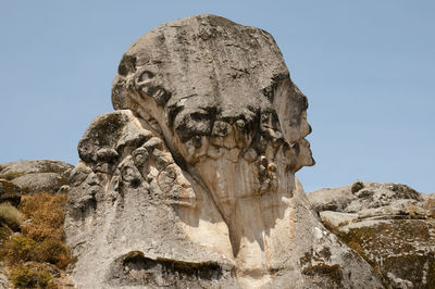 Low angle view of statue