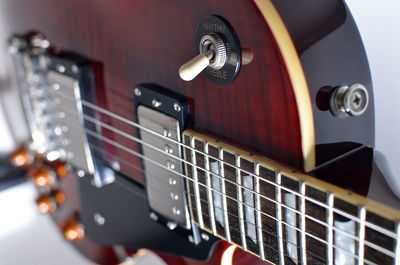 Close-up of guitar