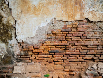 Full frame shot of weathered wall