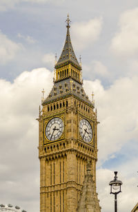 The big ben, part of the houses of parliament and iconic landmark of london, uk