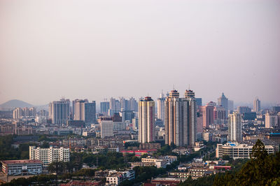 Skyscrapers in city