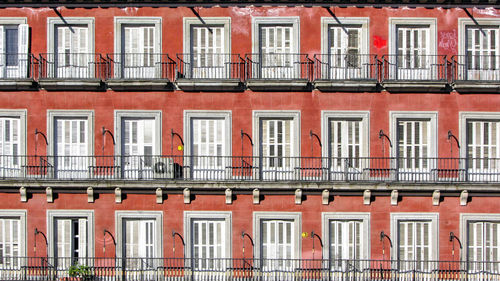 Full frame shot of residential building