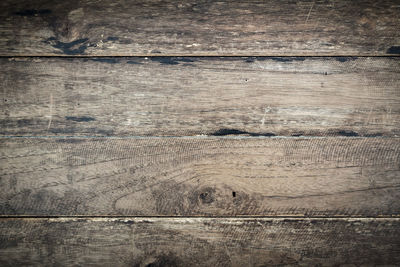 Full frame shot of weathered wooden floor