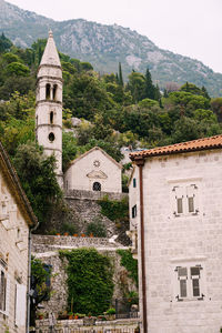 View of church