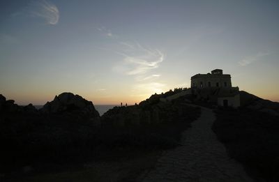 Scenic view of sky at sunset