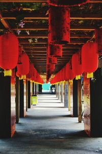 Corridor of building