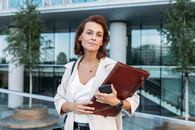 Young woman using mobile phone