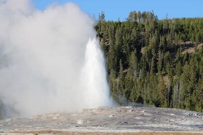 Yellowstone hot spring