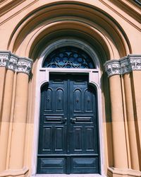 Facade of building