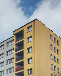 Low angle view of building against sky