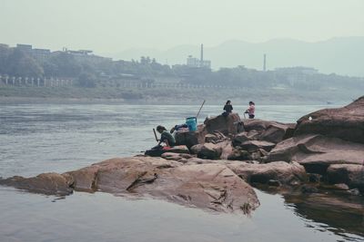 Scenic view of sea