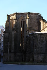 Low angle view of historical building