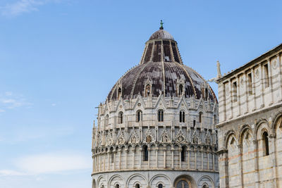 Pisa, italy. low angle view of historic building against sky