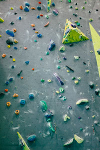 Close-up of multi colored pencils