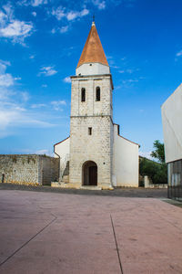 View of historic building against sky