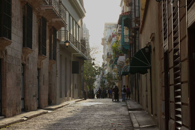 Street amidst buildings in city