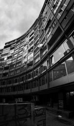 Low angle view of building against sky