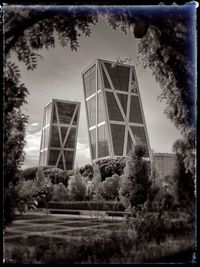 Low angle view of built structure