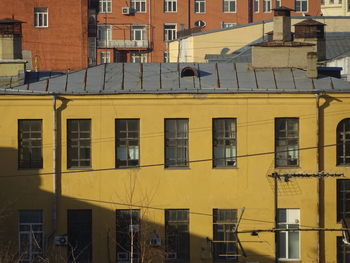Full frame shot of residential building