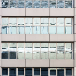 Full frame shot of building with windows