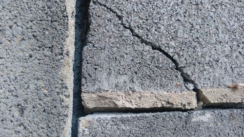 Close-up of stone wall