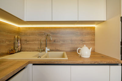 Interior of kitchen at home