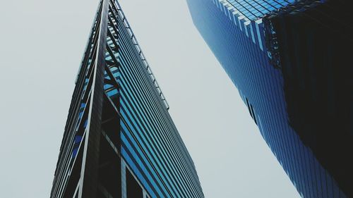 Low angle view of modern building