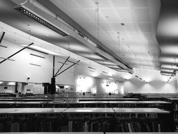 Shelves of files in archive storage