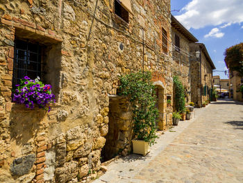 View of old building