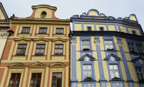 Low angle view of historical building