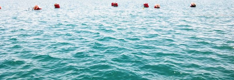 Swimming pool in sea