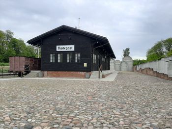 Exterior of building against sky