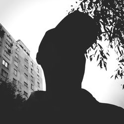 Low angle view of statue