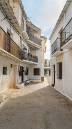 Street amidst buildings in city