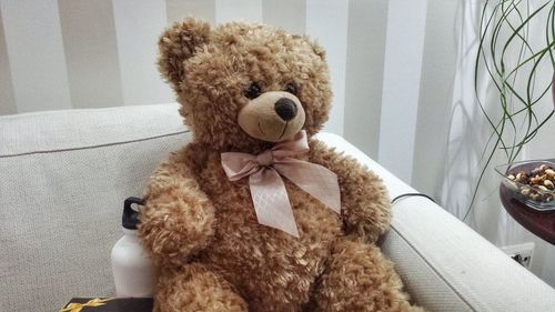 Close-up of stuffed toy