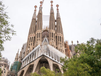 Low angle view of cathedral against sky