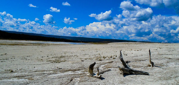 Scenic view of cloudy sky