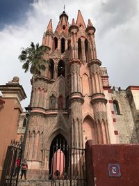 Low angle view of church