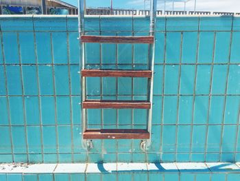 Close-up of swimming pool