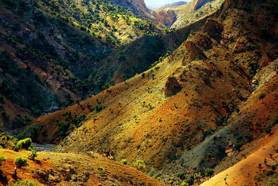 Scenic view of mountains