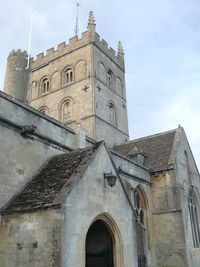 Low angle view of church