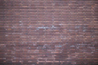 Full frame shot of brick wall