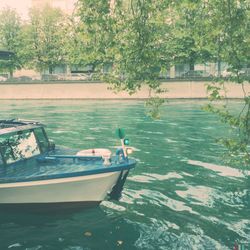 Boats in sea