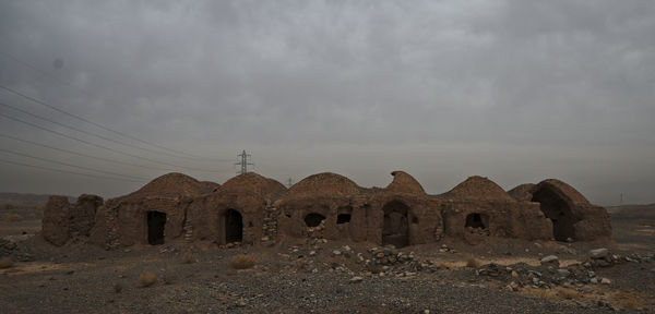 Old ruins against sky