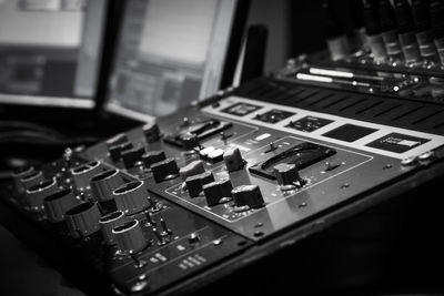 Close-up of computer keyboard