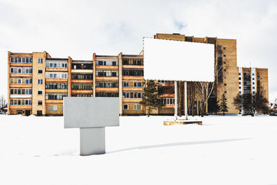 Low angle view of building against sky