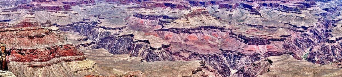 Full frame shot of rock formations