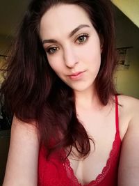 Portrait of beautiful woman