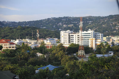 Buildings in city